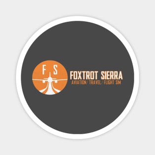 Foxtrot Sierra Logo Shirt Magnet